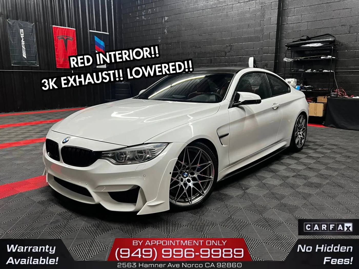 2015 BMW M4 Standard — Coupe — 99,963 mi — Norco, CA