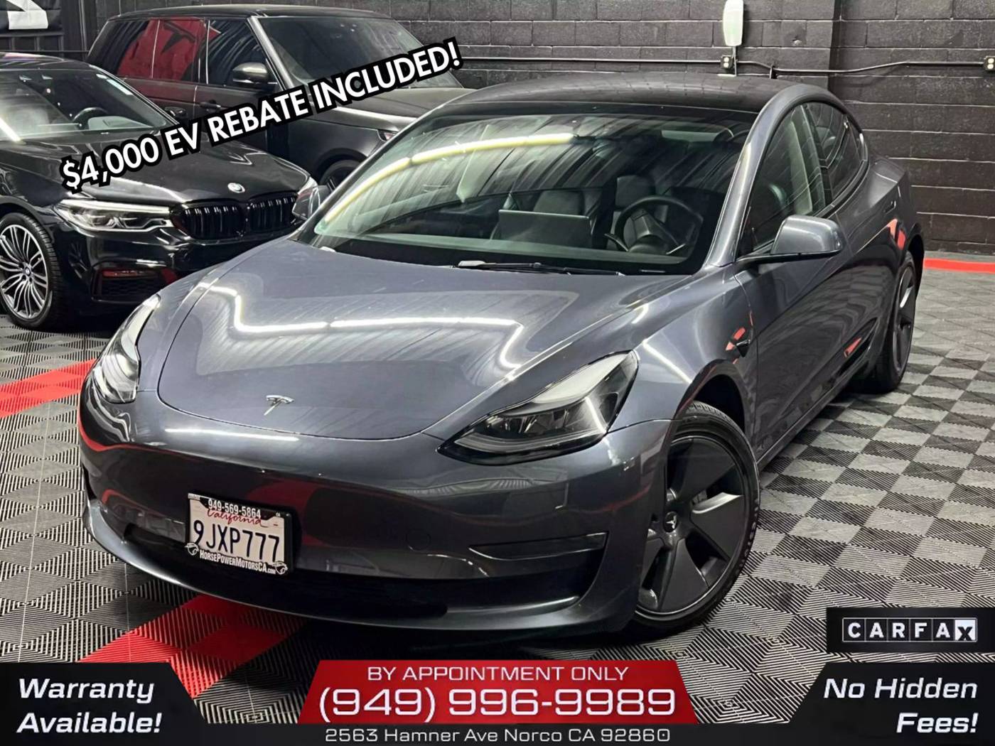 2023 Tesla Model 3 Model 3 — Sedan — 22,826 mi — Norco, CA