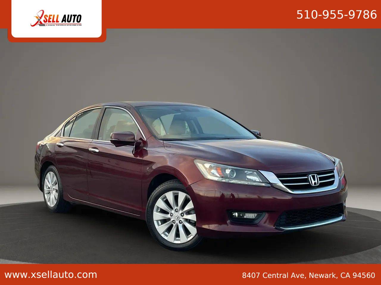 2015 Honda Accord EX-L V6 — Sedan — 77,428 mi — Newark, CA