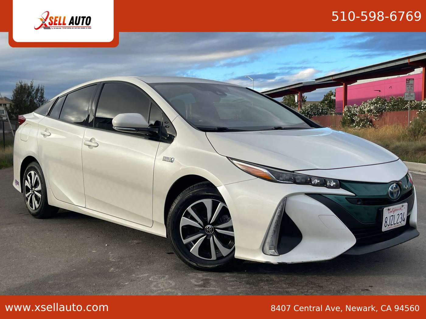 2017 Toyota Prius Prime Premium — Hatchback — 113,093 mi — Newark, CA