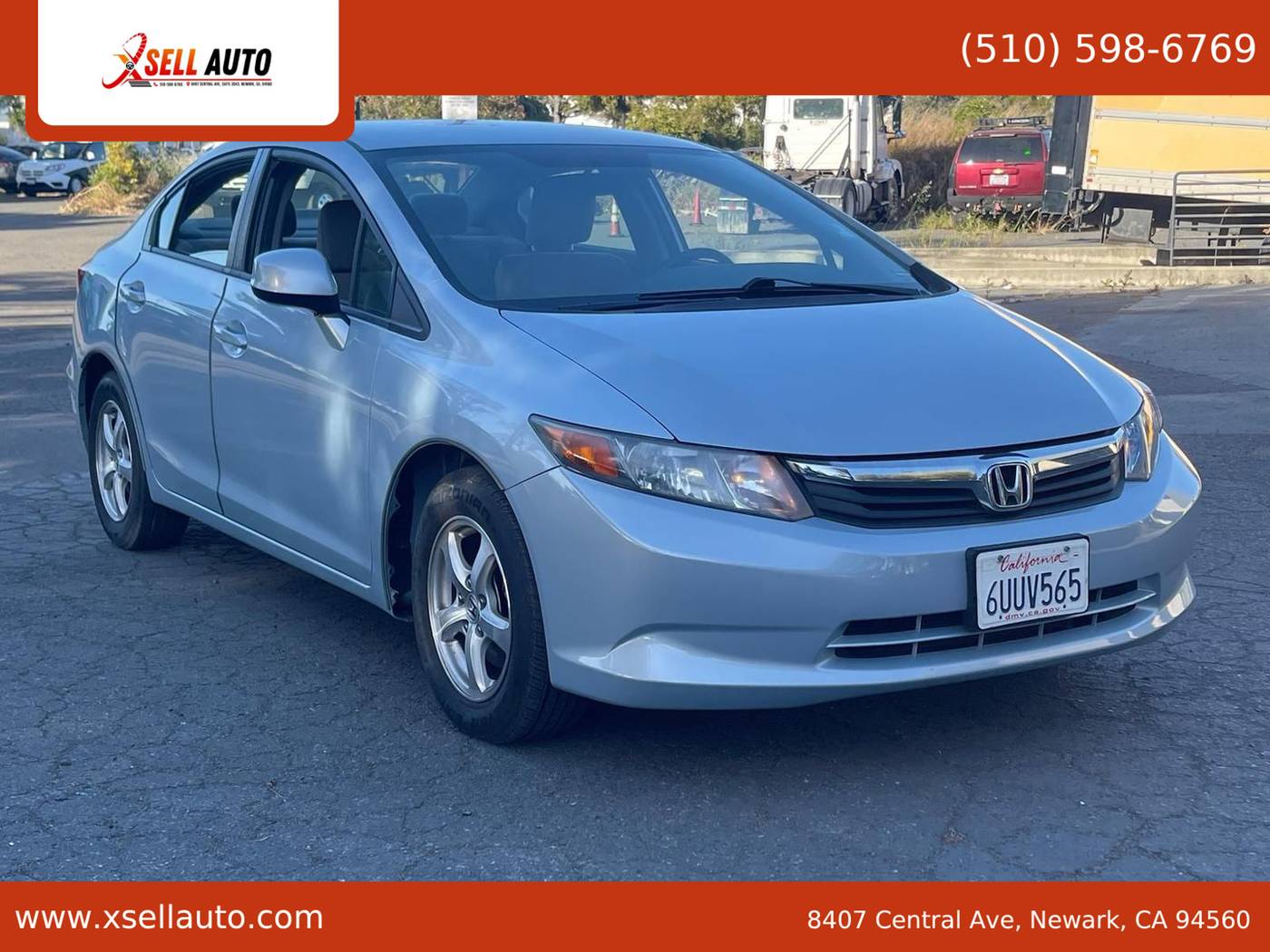 2012 Honda Civic CNG — Sedan — 81,266 mi — Newark, CA