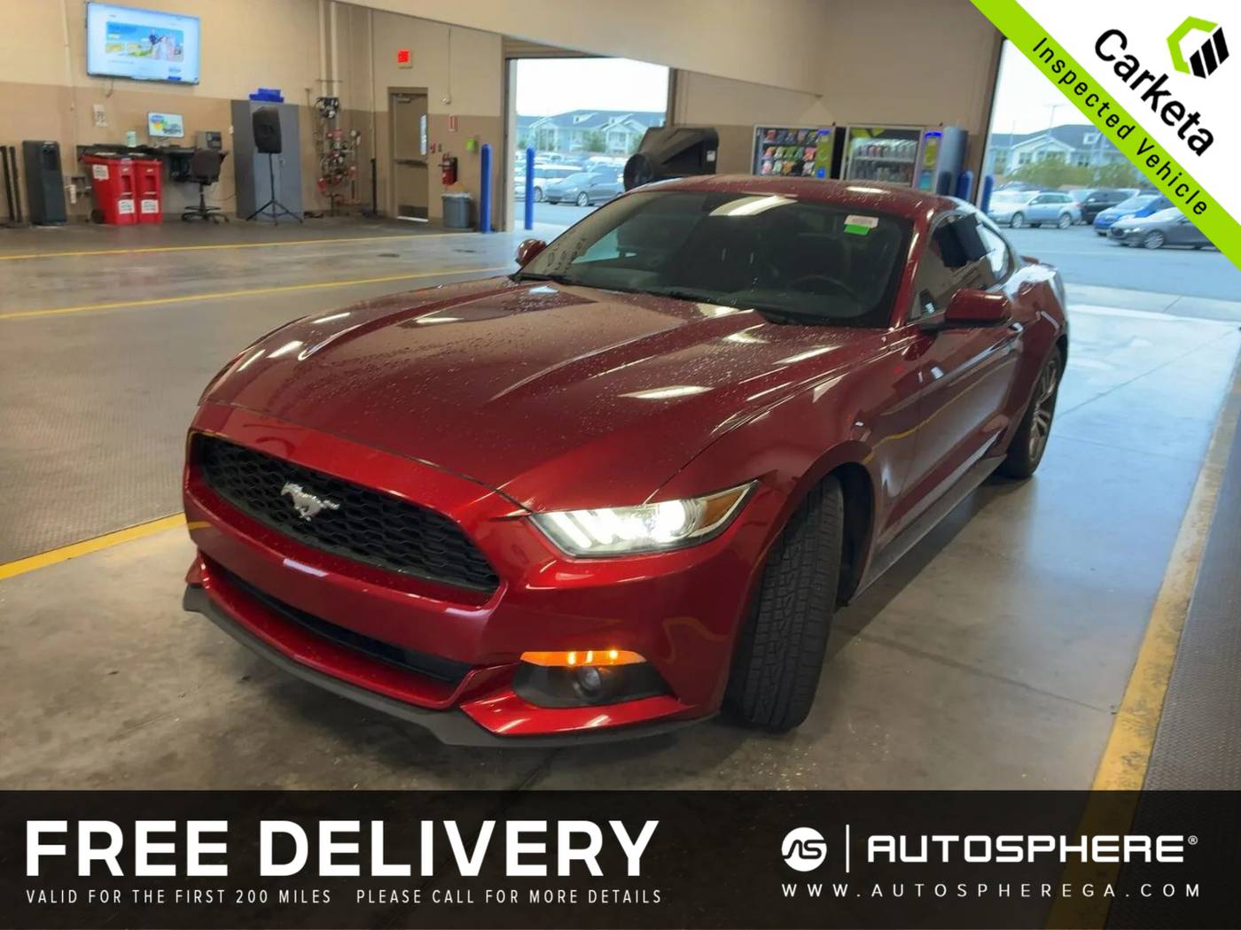 2016 Ford Mustang EcoBoost Premium — Coupe — 77,540 mi — Buford, GA