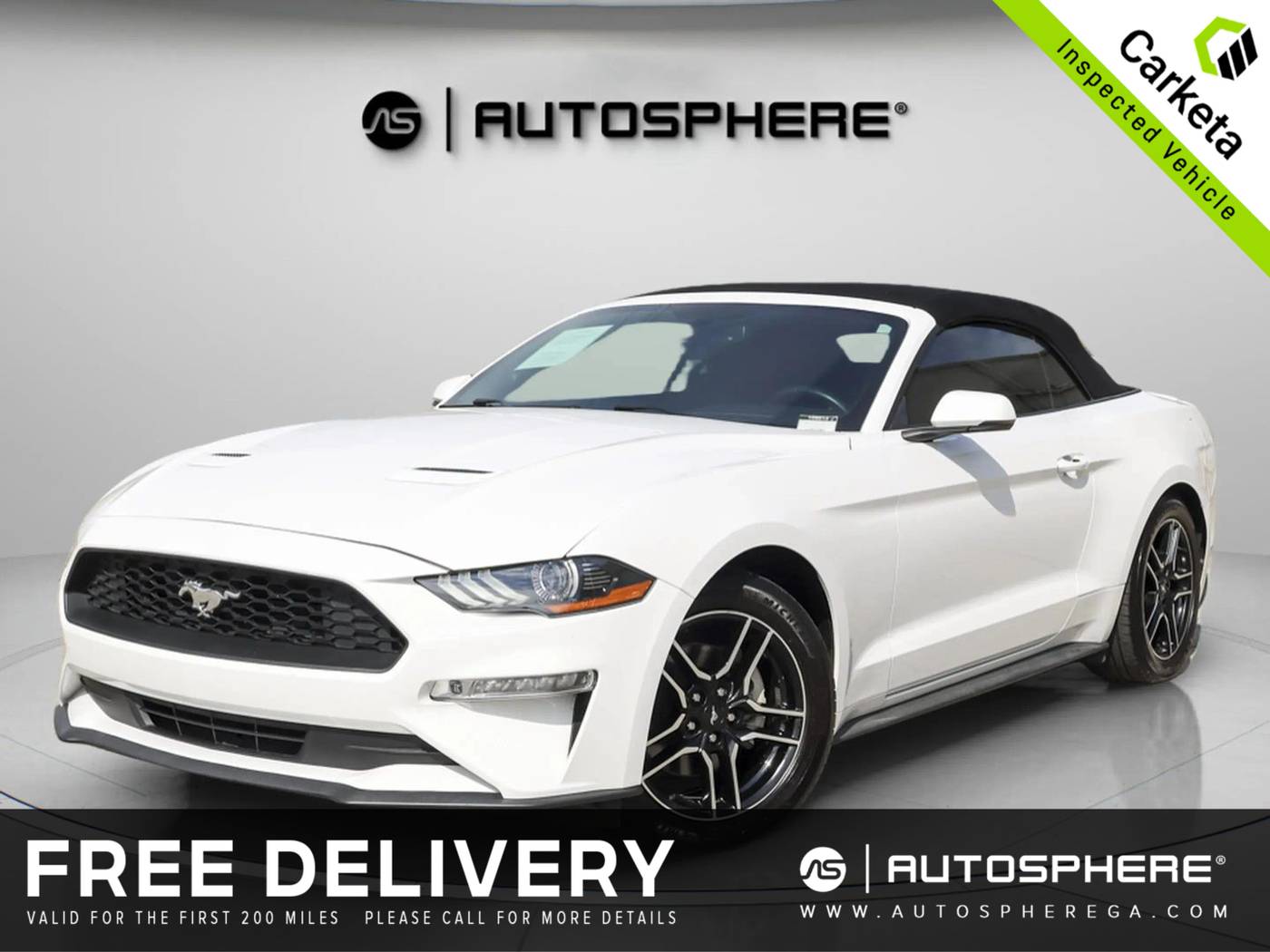 2020 Ford Mustang EcoBoost Premium — Convertible — 59,918 mi — Buford, GA