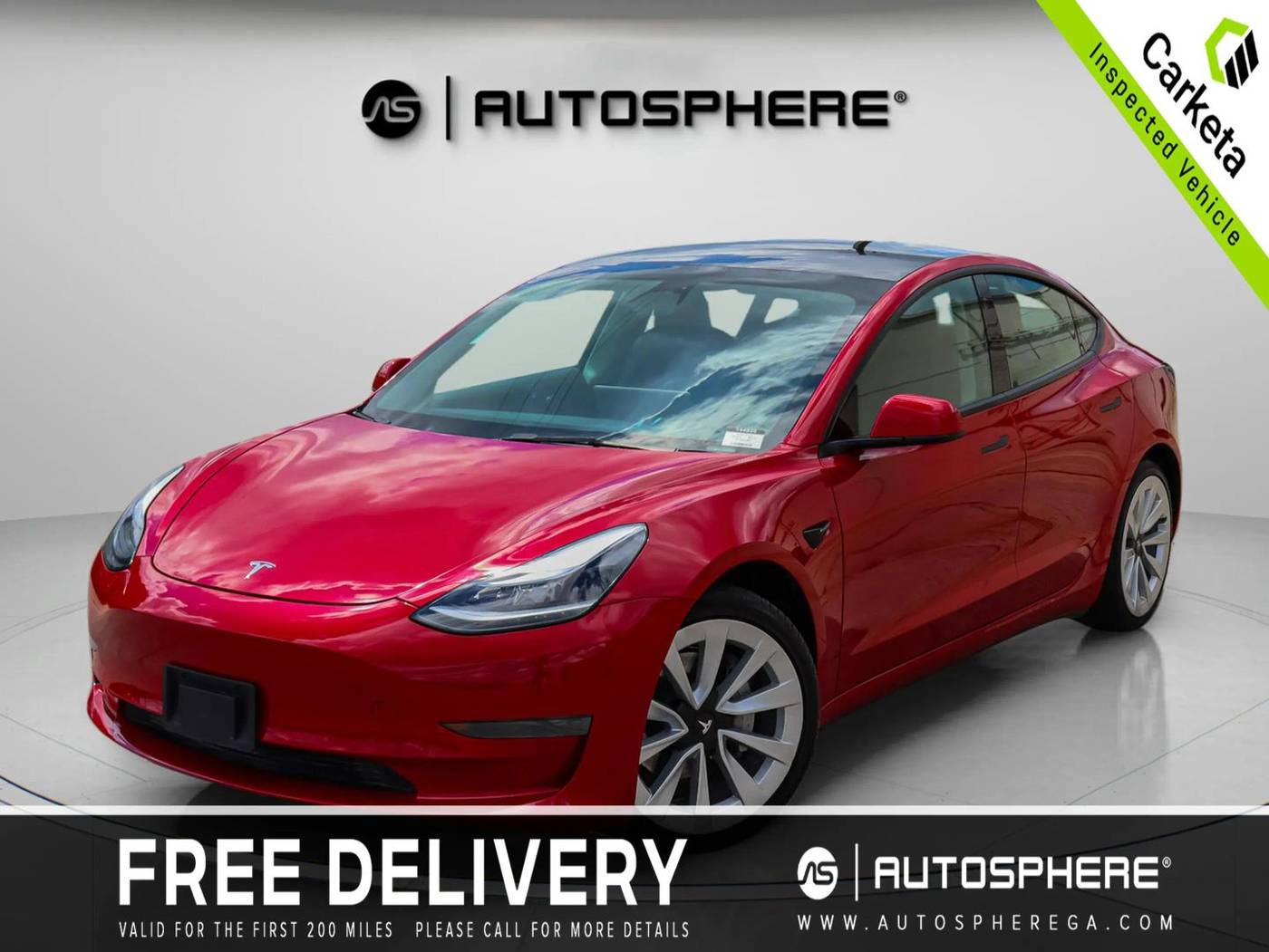 2022 Tesla Model 3 Standard Range Plus — Sedan — 81,028 mi — Buford, GA