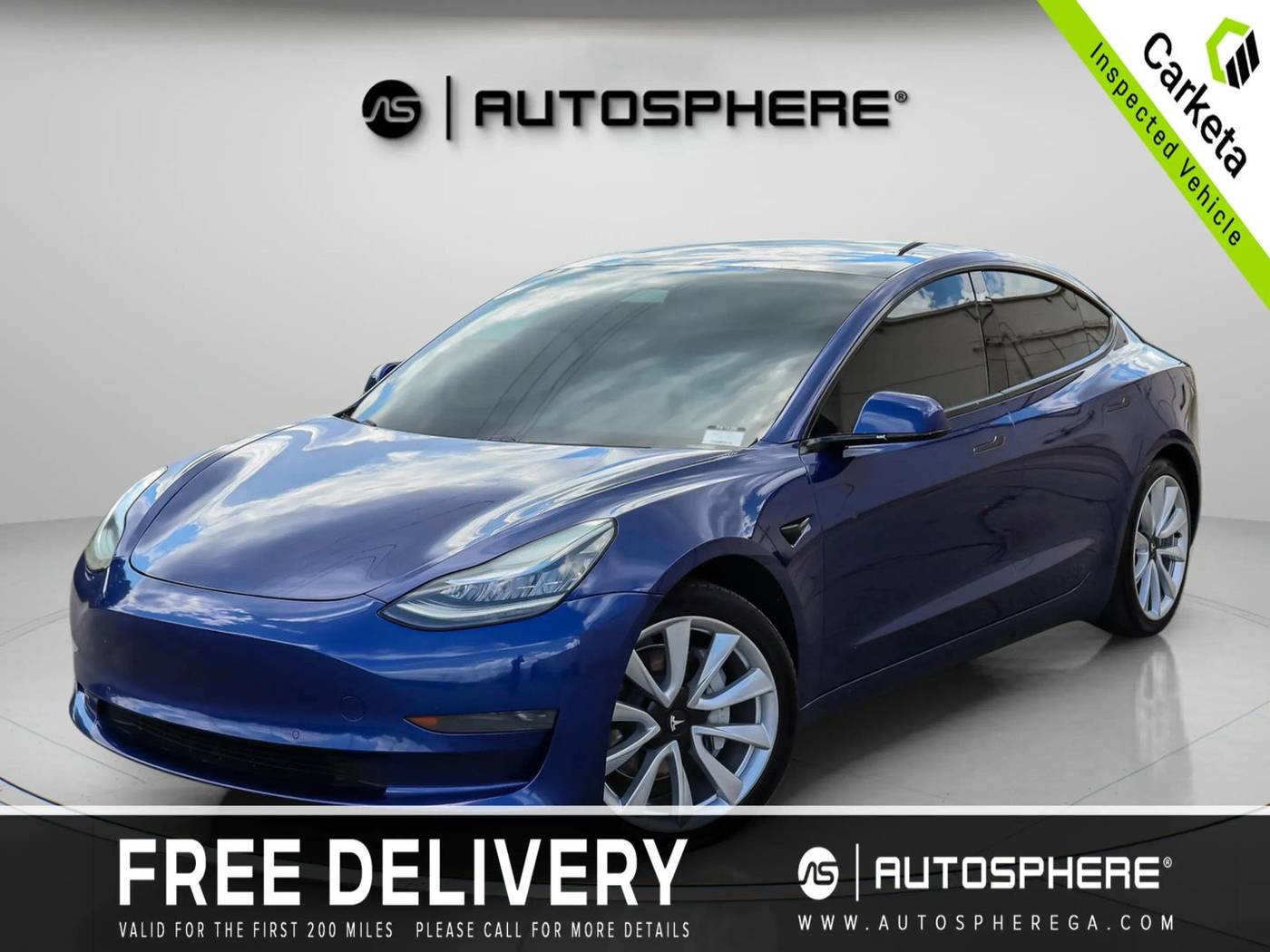2020 Tesla Model 3 Standard Range Plus — Sedan — 107,887 mi — Buford, GA