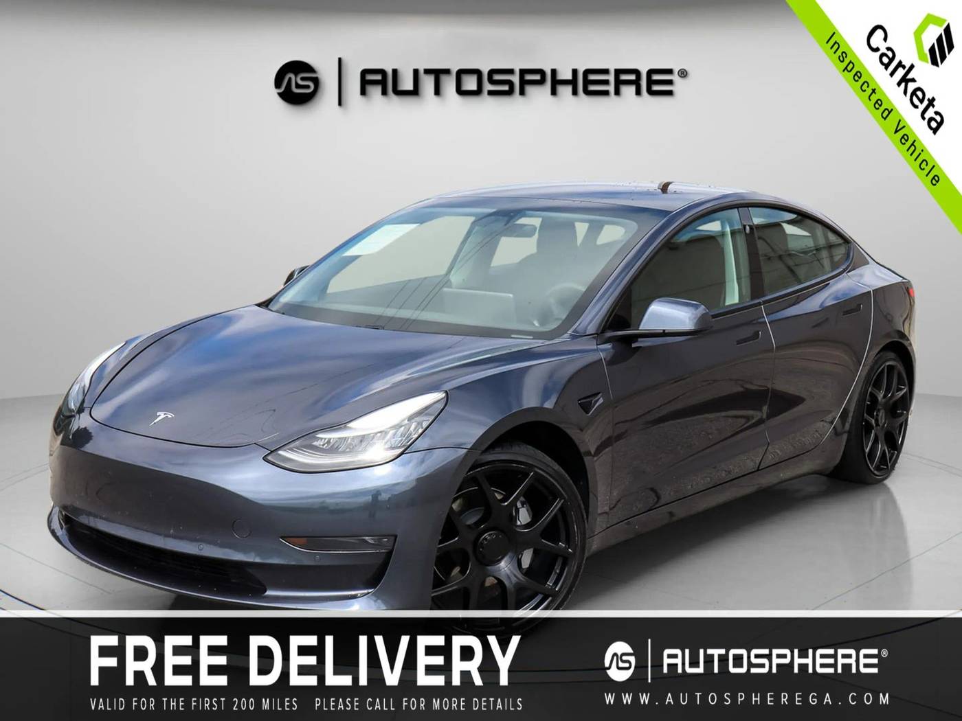 2021 Tesla Model 3 Standard Range Plus — Sedan — 89,793 mi — Buford, GA