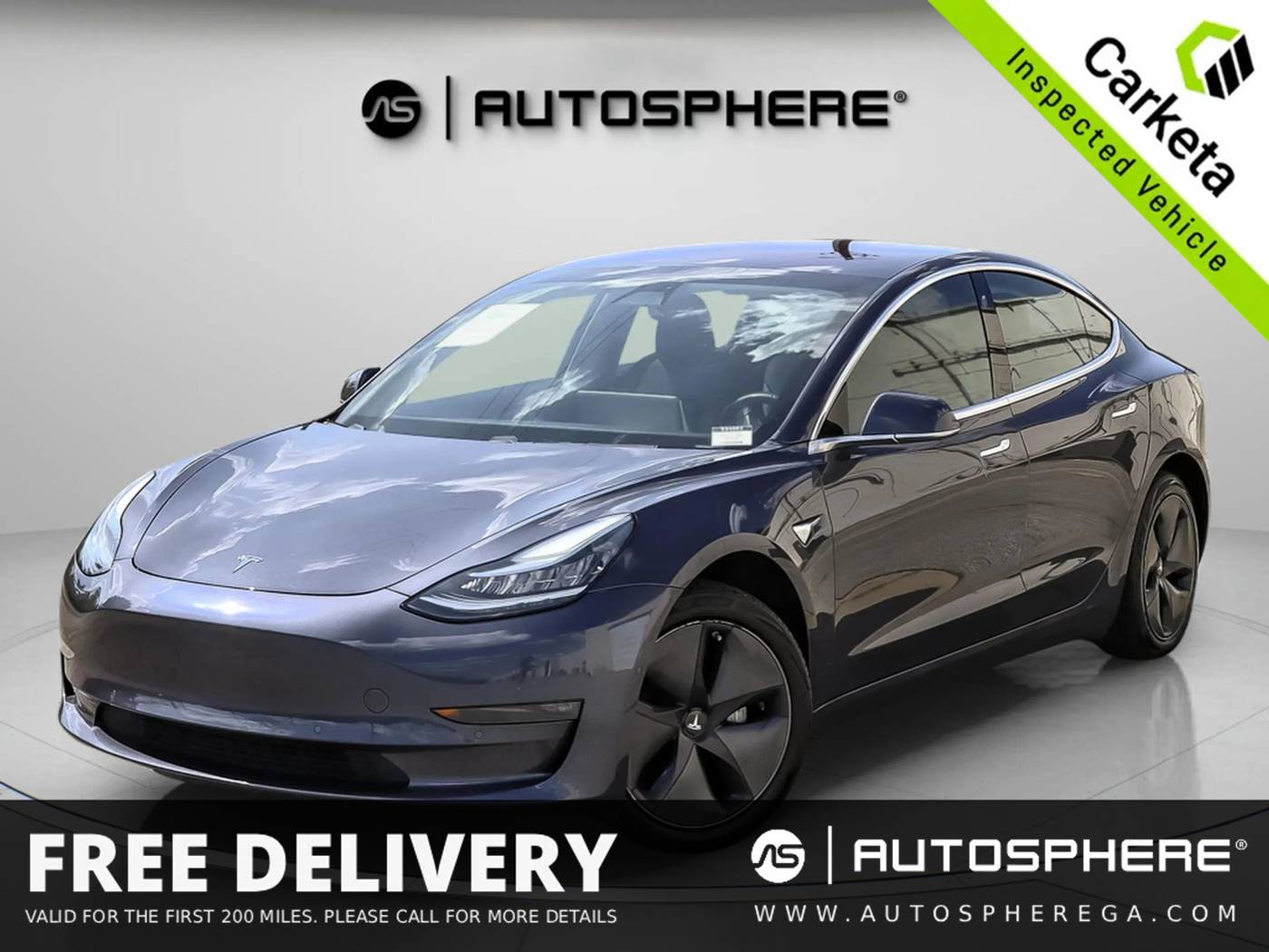 2018 Tesla Model 3 Long Range — Sedan — 86,203 mi — Buford, GA