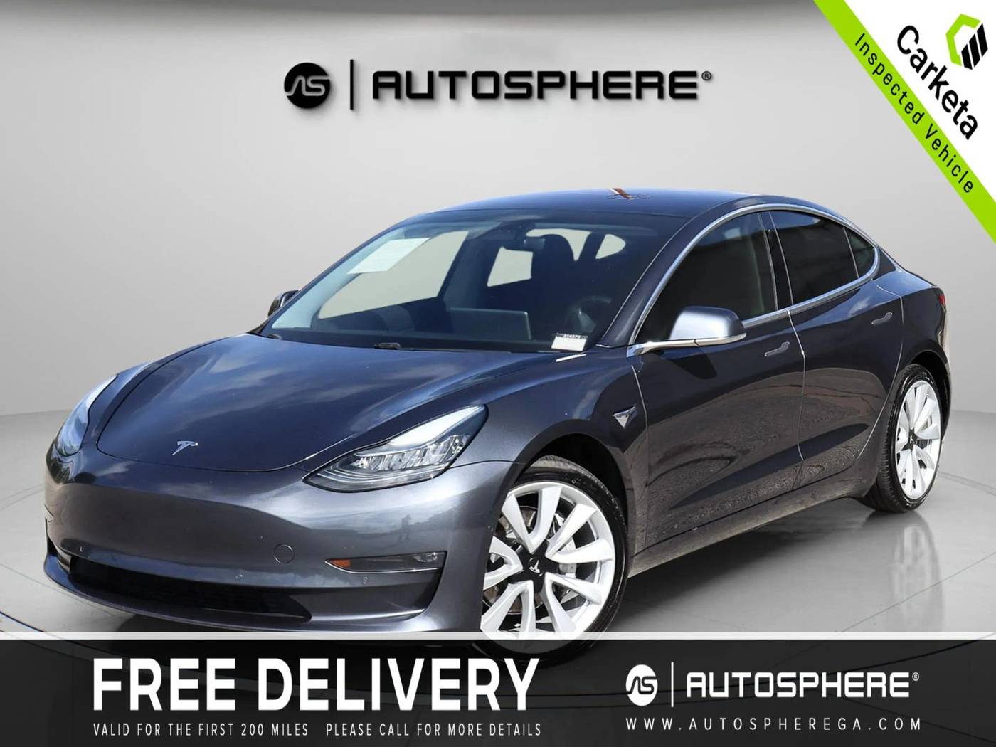2019 Tesla Model 3 Long Range — Sedan — 111,806 mi — Buford, GA