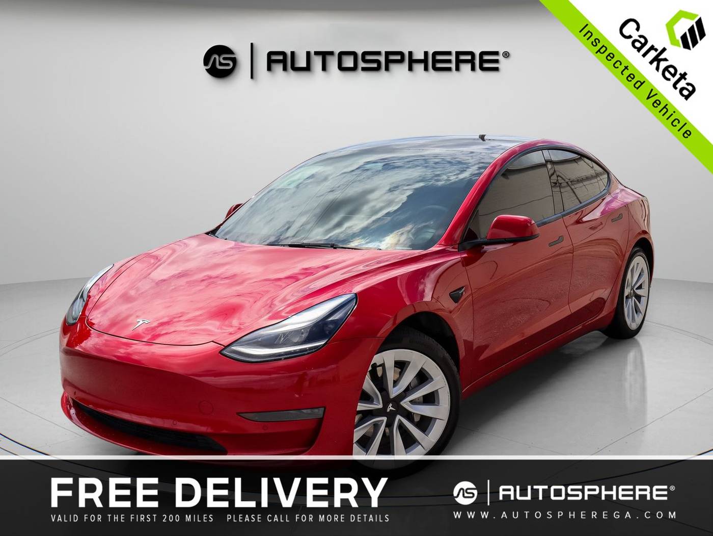 2022 Tesla Model 3 Standard Range Plus — Sedan — 132,985 mi — Buford, GA