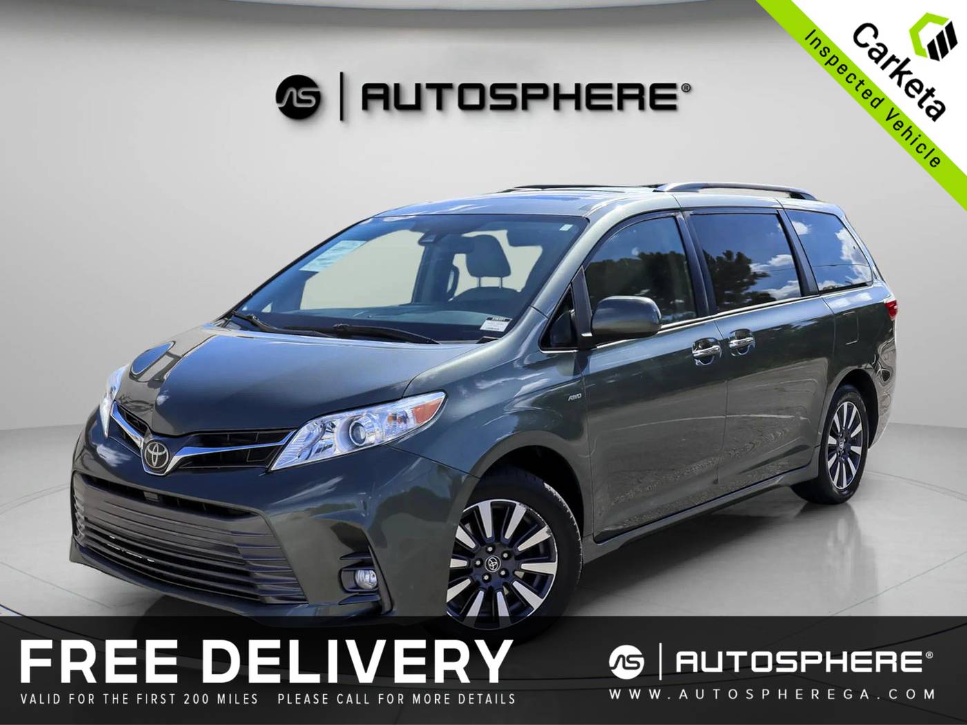 2020 Toyota Sienna XLE — Minivan — 159,772 mi — Buford, GA