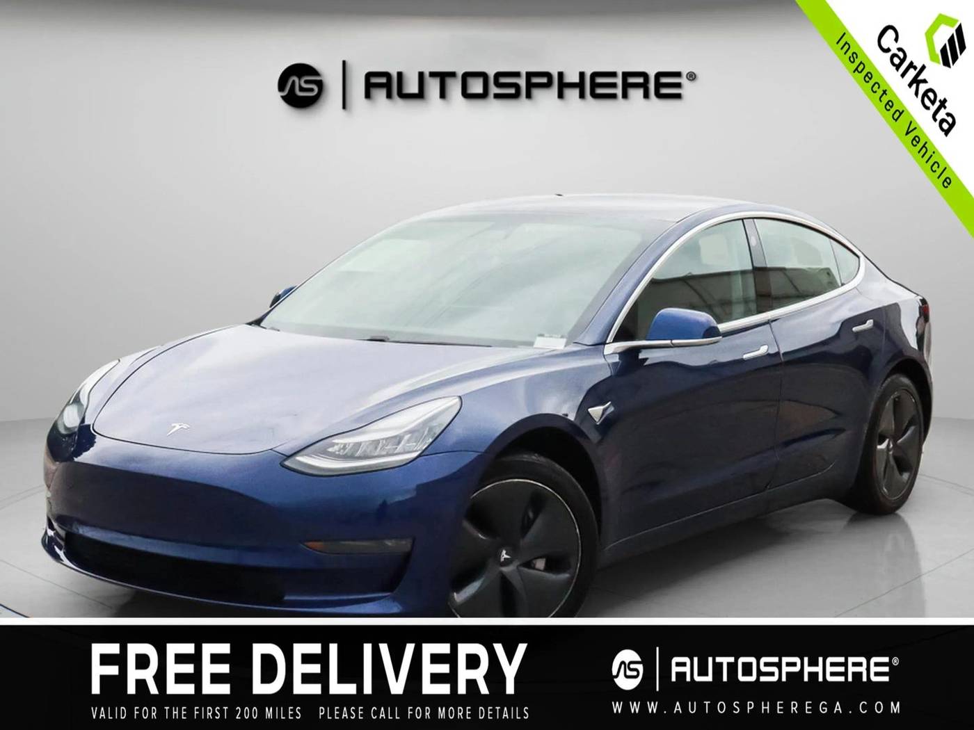 2020 Tesla Model 3 Standard Range Plus — Sedan — 46,541 mi — Buford, GA