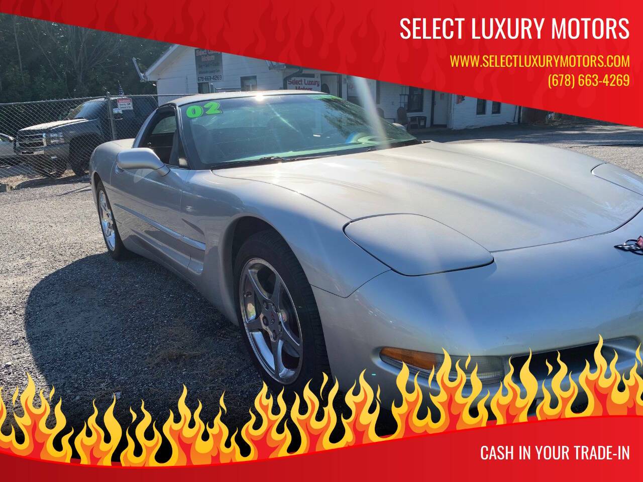 2002 Chevrolet Corvette Base — Coupe — 117,665 mi — Canton, GA