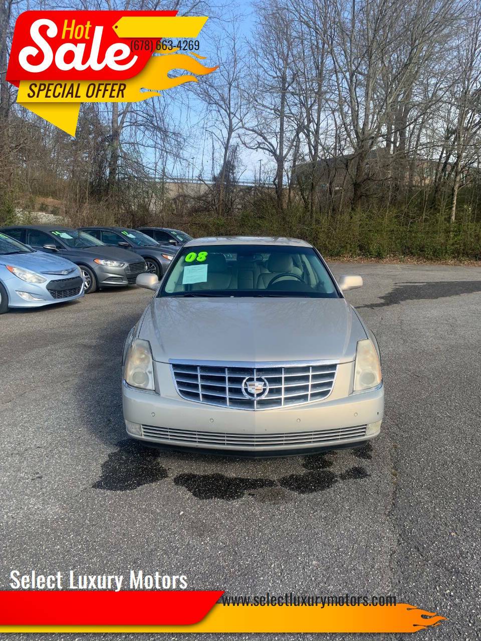 2008 Cadillac DTS Professional 1SH — Sedan — 114,164 mi — Cumming, GA