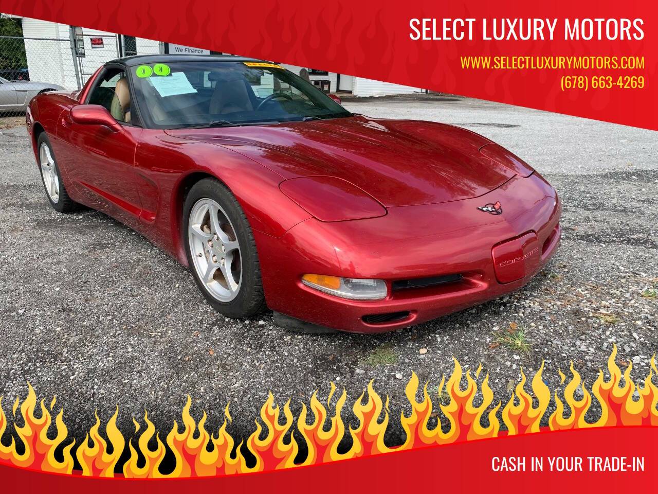 2000 Chevrolet Corvette Base — Coupe — 107,835 mi — Canton, GA