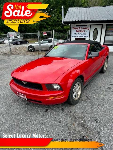 2008 Ford Mustang Deluxe — Convertible — 142,740 mi — Canton, GA