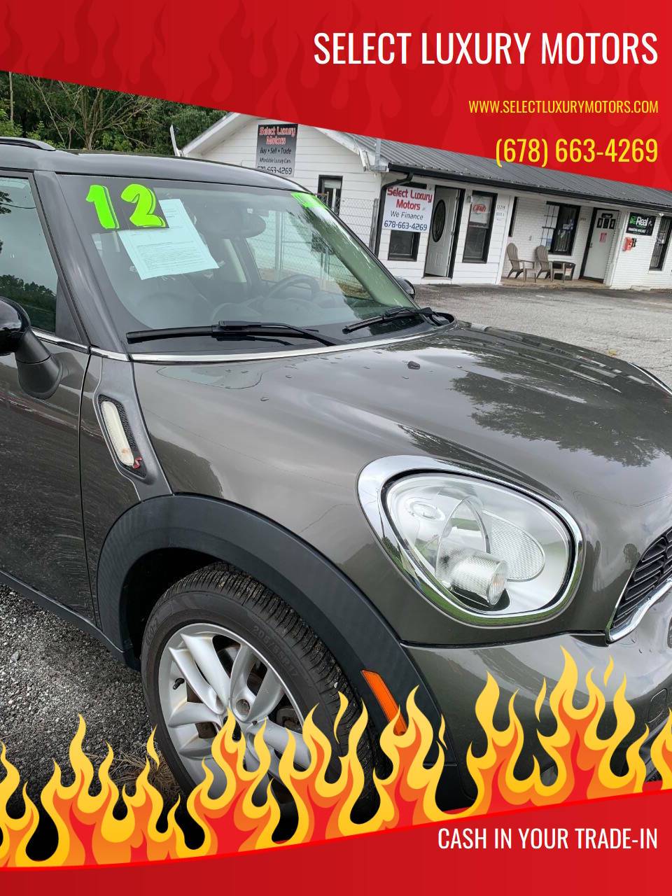 2012 MINI Countryman Cooper S — SUV — 86,090 mi — Canton, GA
