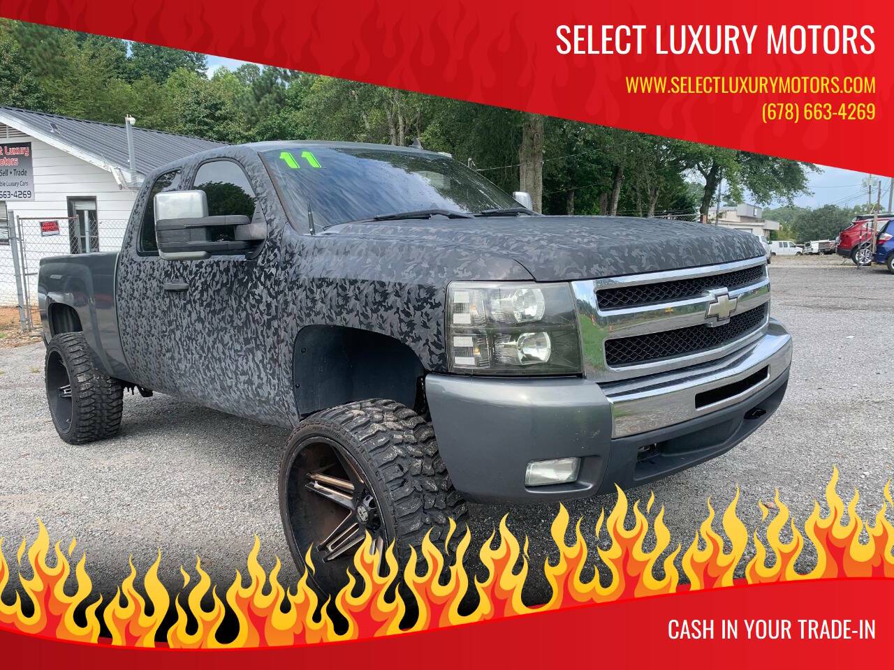 2011 Chevrolet Silverado 1500 LT — Pickup Truck — 125,499 mi — Canton, GA