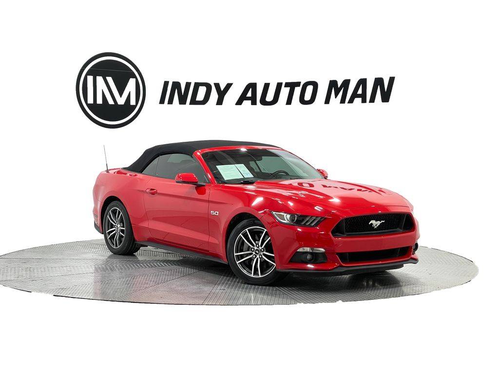 2017 Ford Mustang GT Premium — Convertible — 54,719 mi — Indianapolis, IN
