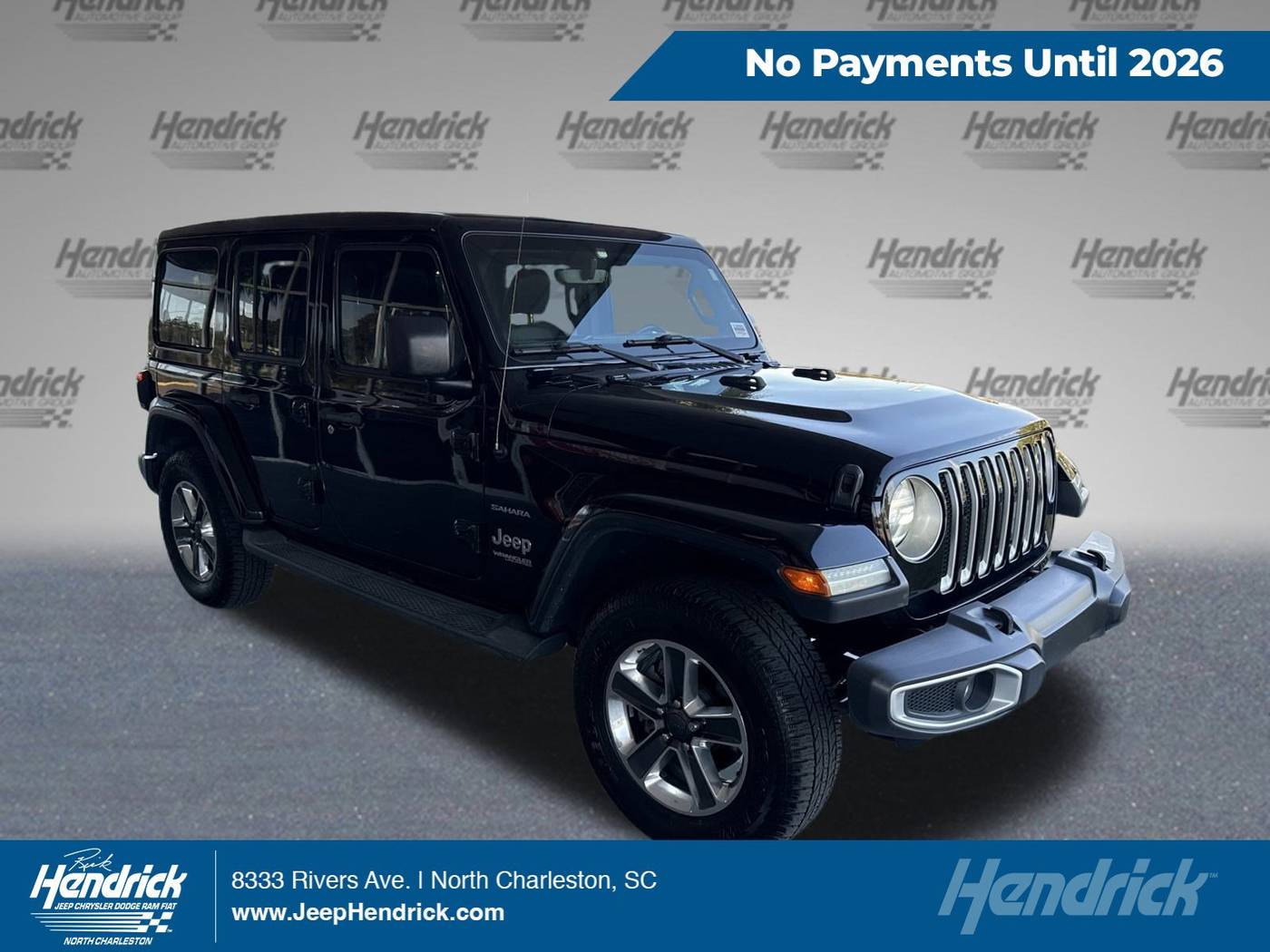 2018 Jeep Wrangler Sahara — SUV — 62,487 mi — North Charleston, SC