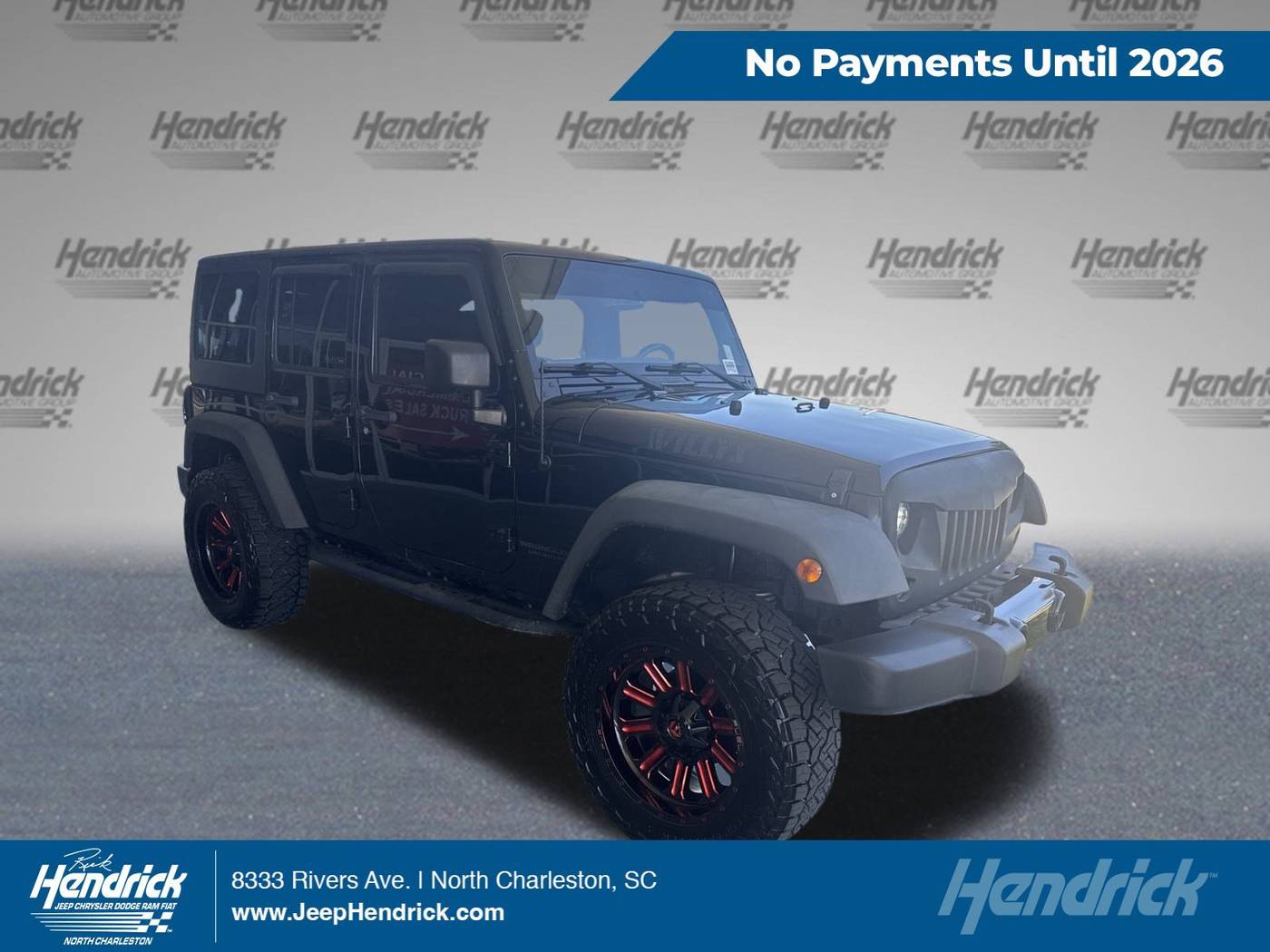 2016 Jeep Wrangler Willys Wheeler — SUV — 96,027 mi — North Charleston, SC
