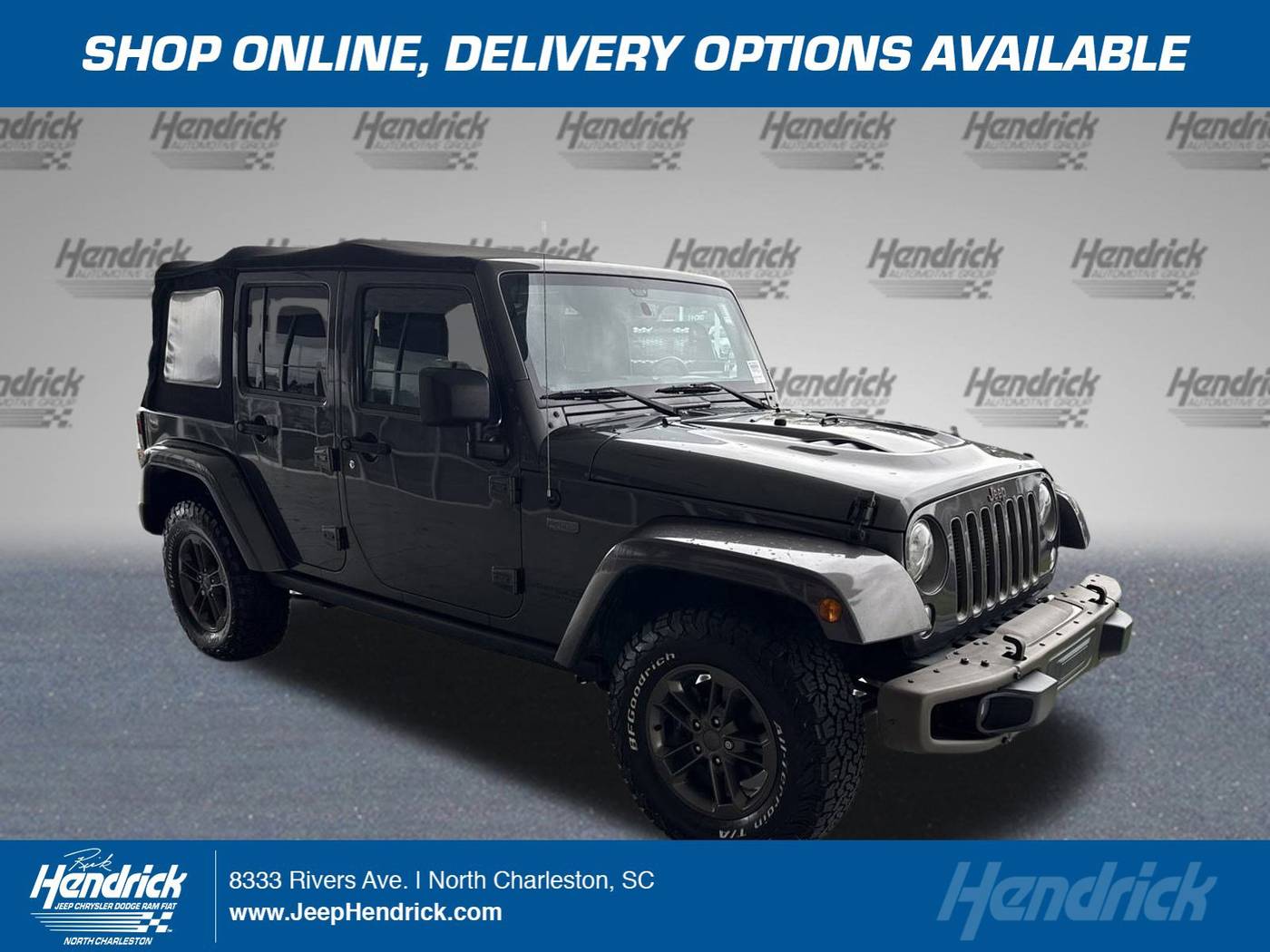 2017 Jeep Wrangler 75th Anniversary — SUV — 60,864 mi — North Charleston, SC