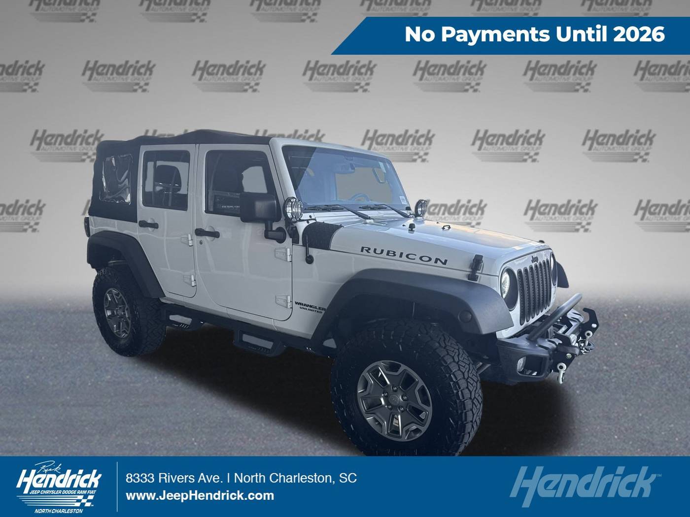 2015 Jeep Wrangler Rubicon — SUV — 77,993 mi — North Charleston, SC