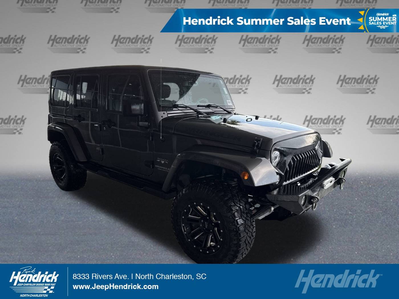 2017 Jeep Wrangler Sahara — SUV — 81,107 mi — North Charleston, SC