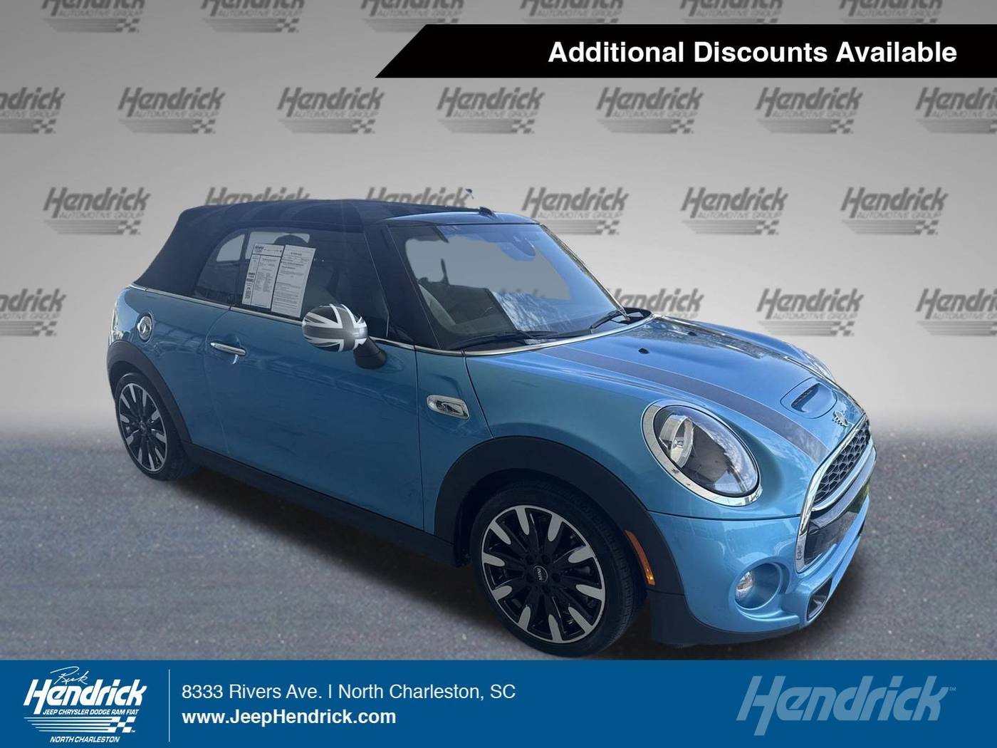 2019 MINI Convertible Cooper S — Convertible — 20,534 mi — North Charleston, SC