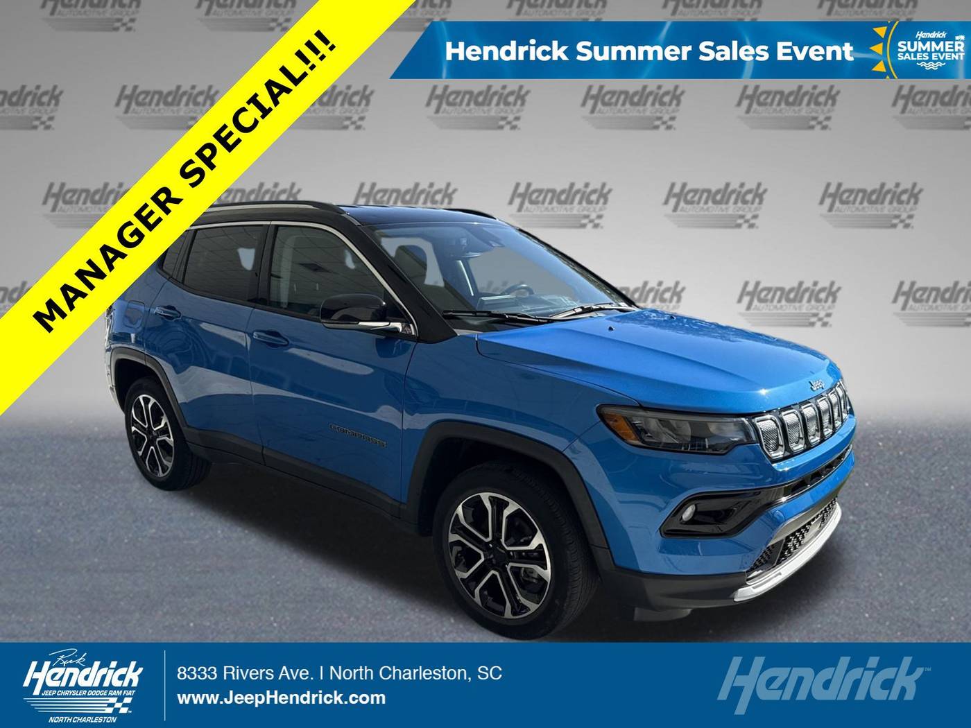 2022 Jeep Compass Limited — SUV — 11,732 mi — North Charleston, SC