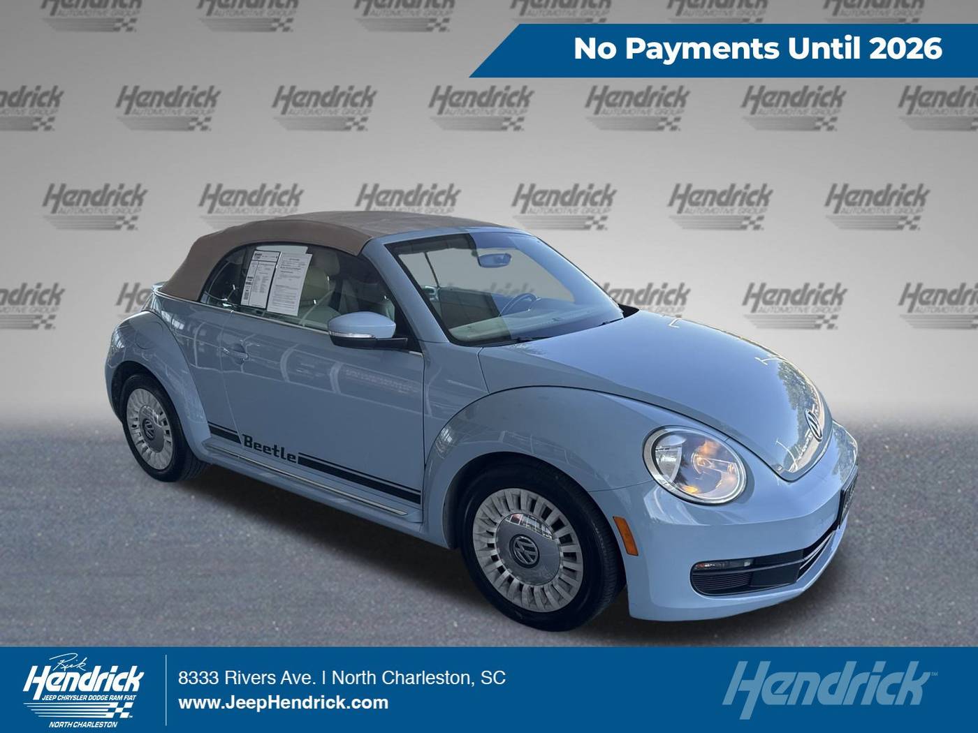 2013 Volkswagen Beetle 2.5 — Convertible — 98,891 mi — North Charleston, SC