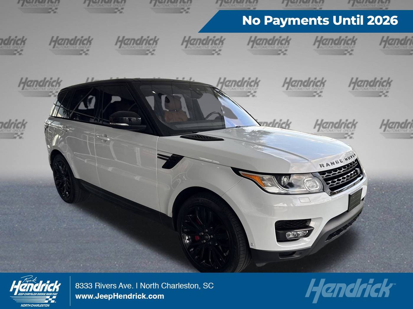 2017 Land Rover Range Rover Sport Supercharged — SUV — 75,669 mi — North Charleston, SC