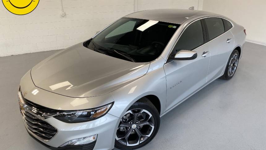 Used 2021 Chevrolet Malibu LT Sedan in Silver Ice Metallic For Sale, Hobart IN