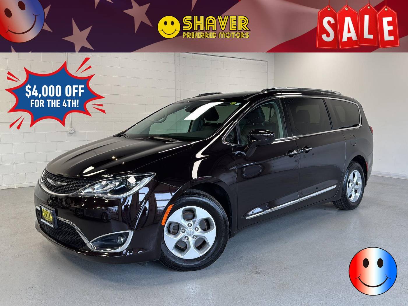 2017 Chrysler Pacifica Touring L Plus — Minivan — 92,158 mi — Merrillville, IN
