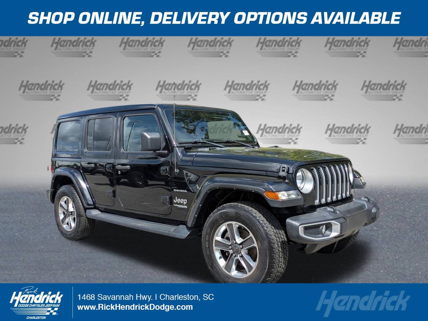 2021 Jeep Wrangler Sahara — SUV — 45,867 mi — Charleston, SC