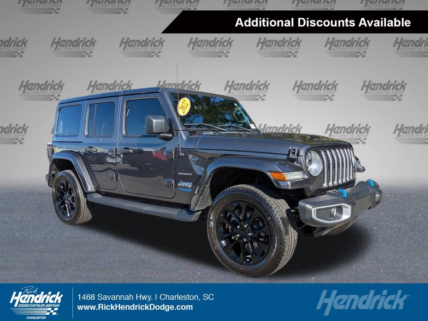 2022 Jeep Wrangler Sahara 4xe — SUV — 17,505 mi — Charleston, SC