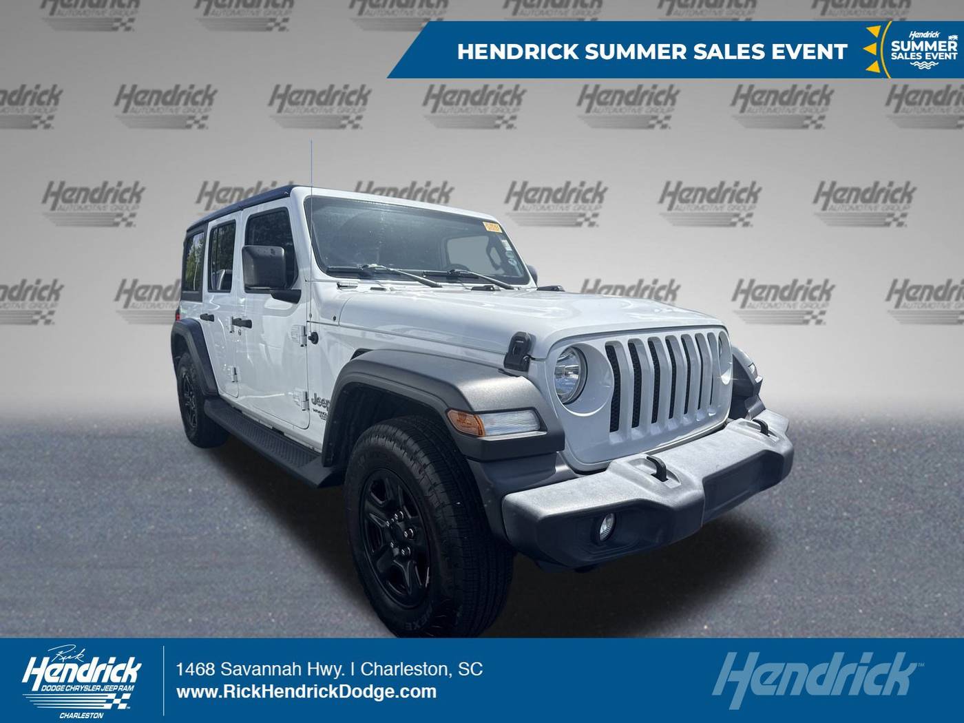 2019 Jeep Wrangler Sport S — SUV — 58,535 mi — Charleston, SC