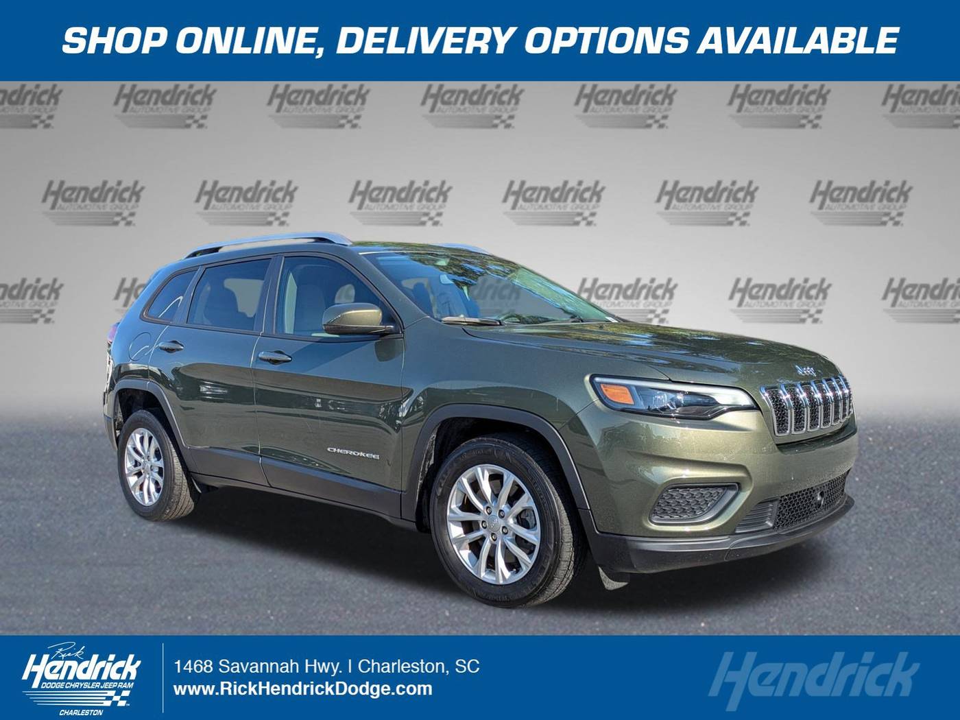 2021 Jeep Cherokee Latitude — SUV — 26,229 mi — Charleston, SC