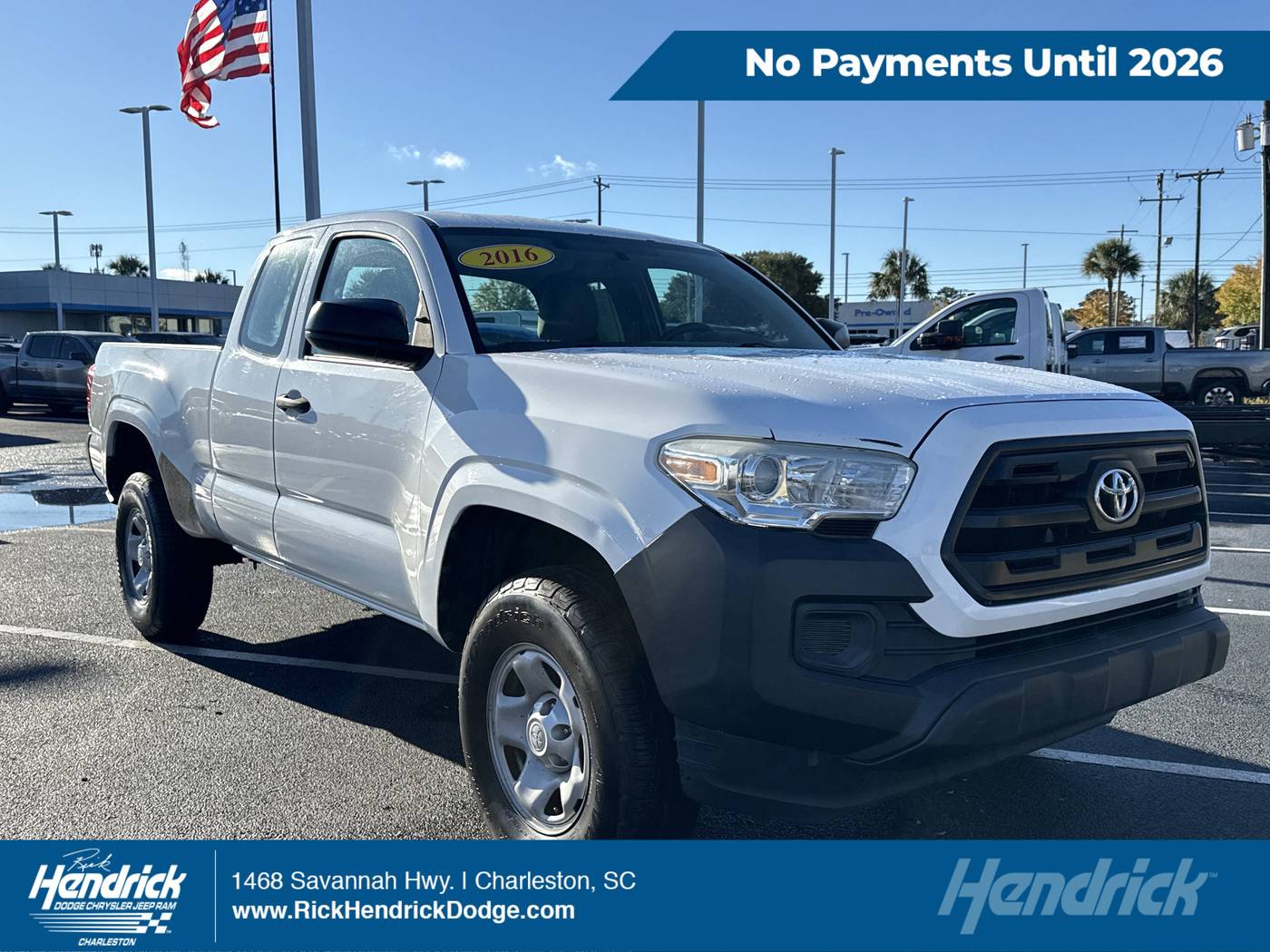 2016 Toyota Tacoma SR — Pickup Truck — 90,527 mi — Charleston, SC