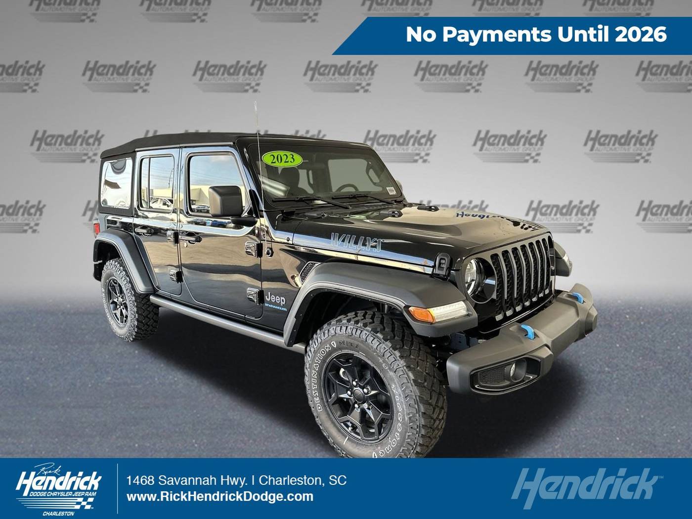 2023 Jeep Wrangler 4xe — SUV — 784 mi — Charleston, SC