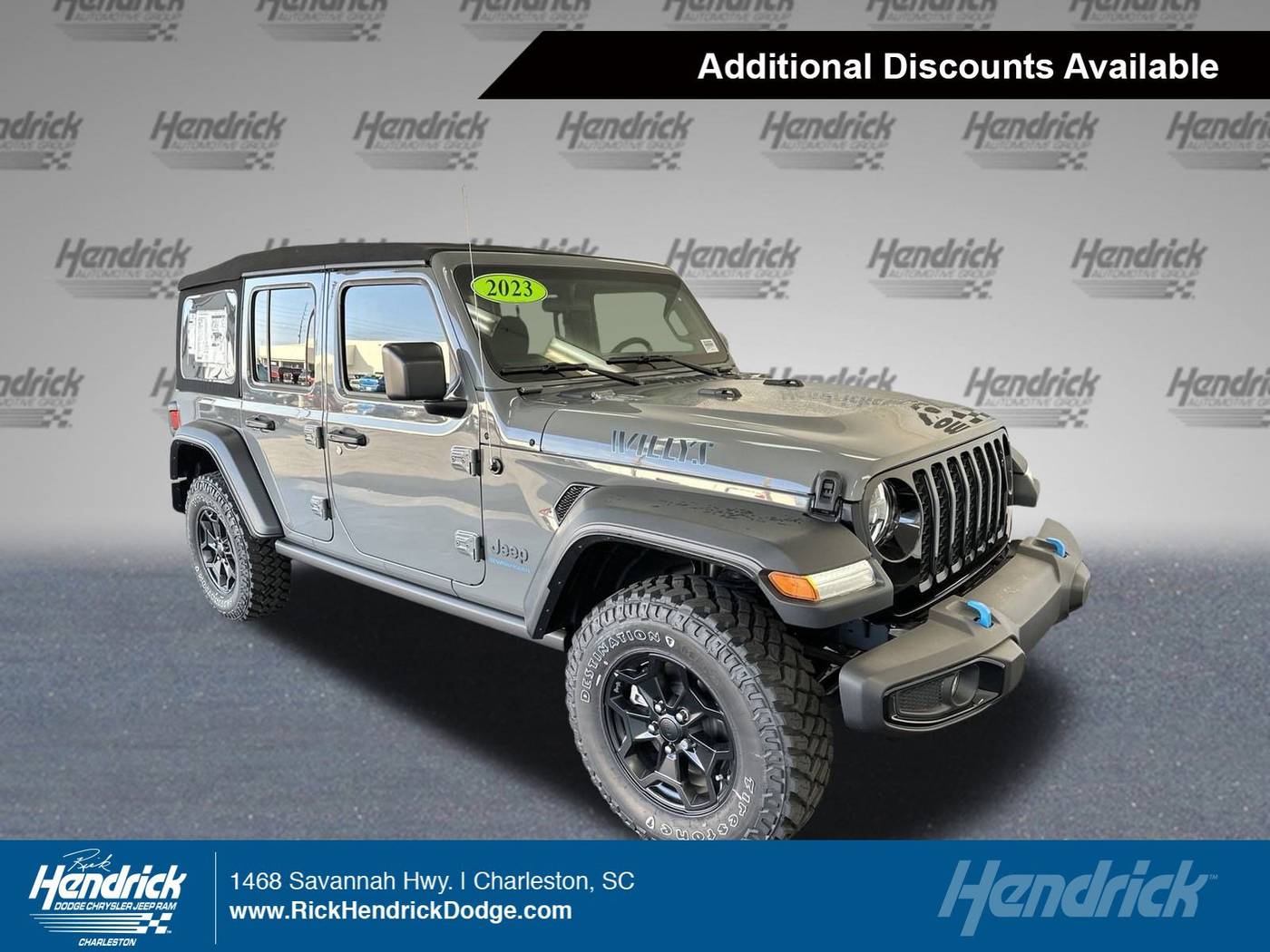 2023 Jeep Wrangler 4xe — SUV — 384 mi — Charleston, SC