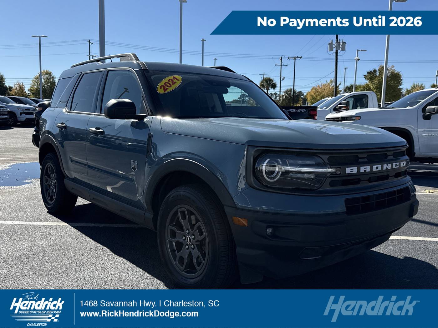2021 Ford Bronco Sport Big Bend — SUV — 72,250 mi — Charleston, SC