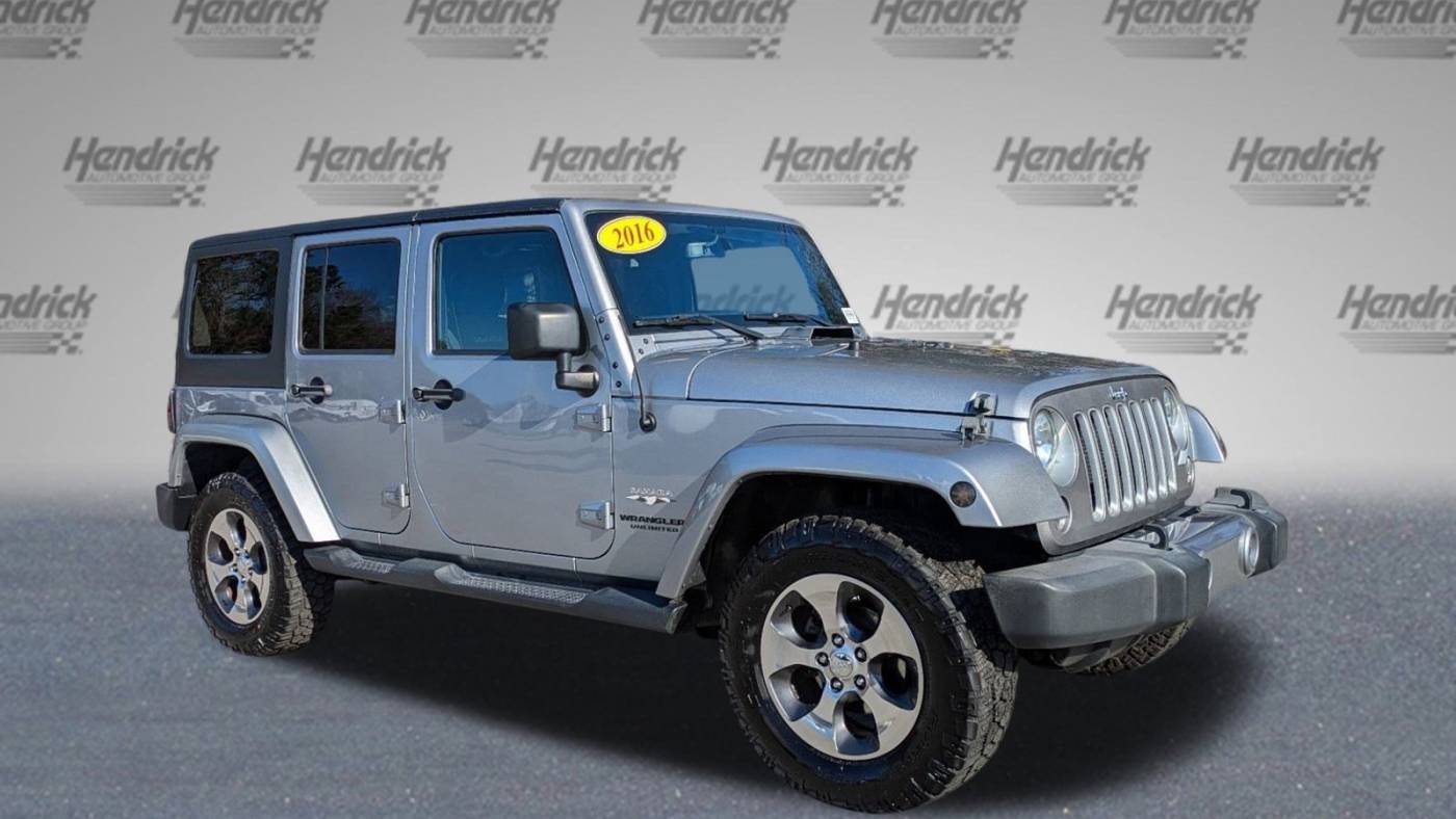 2016 Jeep Wrangler Sahara — SUV — 80,578 mi — Charleston, SC