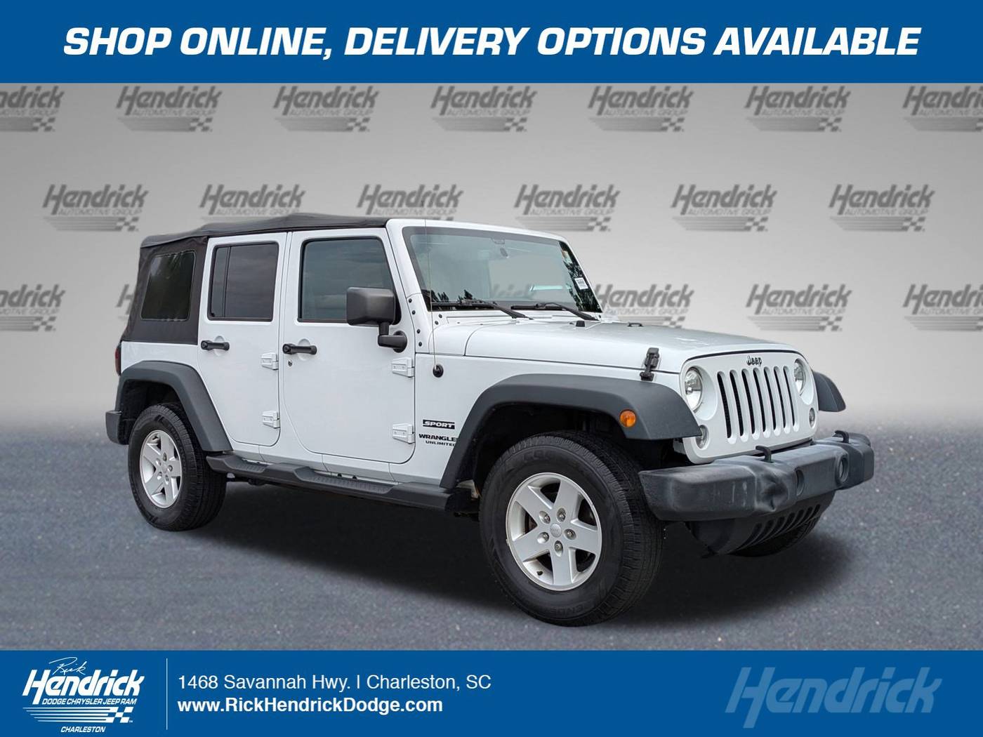 2017 Jeep Wrangler Sport — SUV — 97,182 mi — Charleston, SC