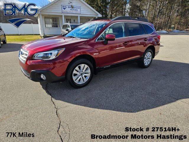 2017 Subaru Outback 2.5i Premium — SUV — 77,265 mi — Hastings, MI