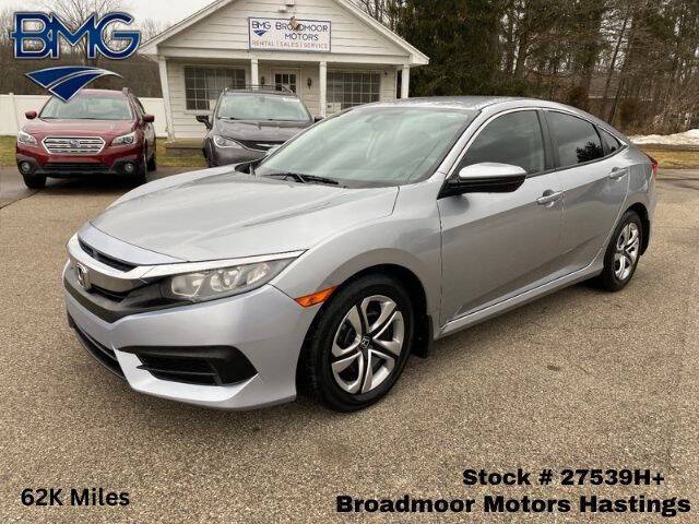 2018 Honda Civic LX — Sedan — 62,770 mi — Hastings, MI