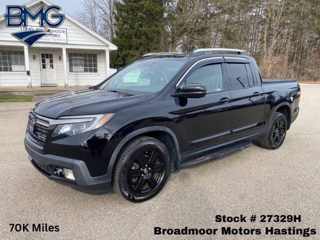 2018 Honda Ridgeline Black Edition — Pickup Truck — 70,406 mi — Hastings, MI