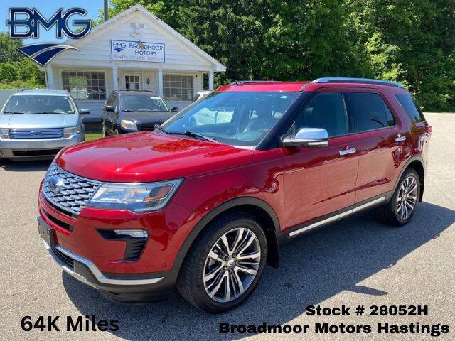 2019 Ford Explorer Platinum — SUV — 64,948 mi — Hastings, MI