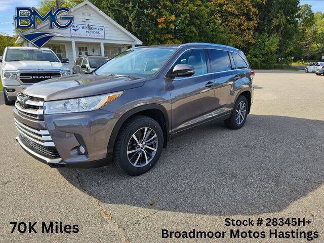 2017 Toyota Highlander XLE — SUV — 70,811 mi — Hastings, MI