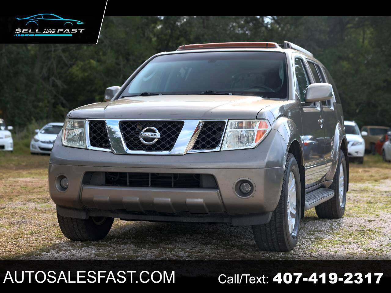 2005 Nissan Pathfinder LE — SUV — 172,348 mi — Orlando, FL