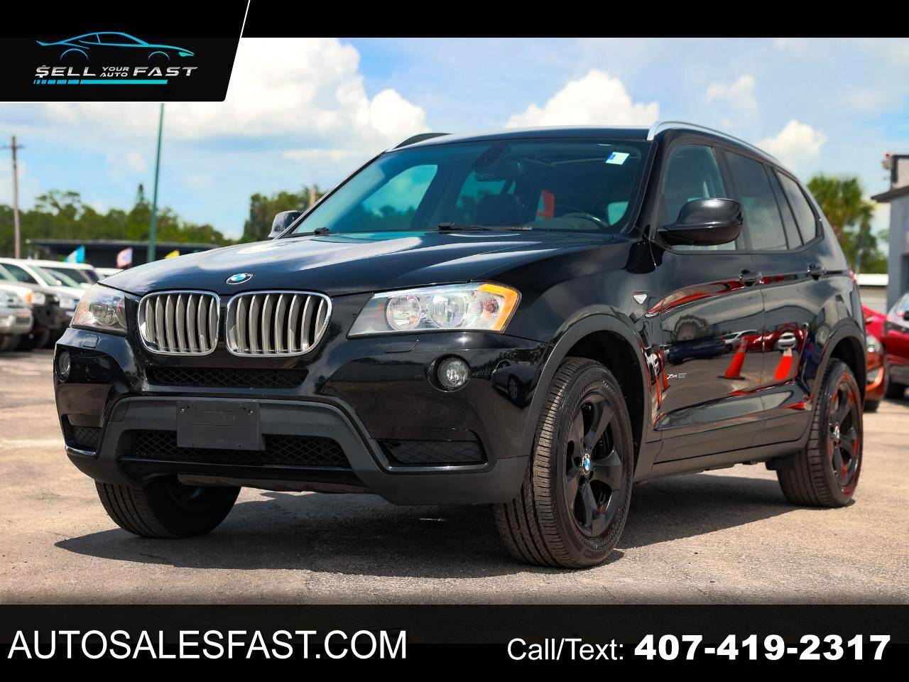 2011 BMW X3 28i — SUV — 148,652 mi — Orlando, FL
